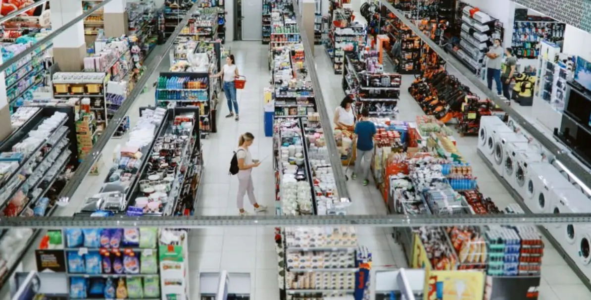 Concessionnaire de serviettes hygiéniques biodégradables pour magasin départemental